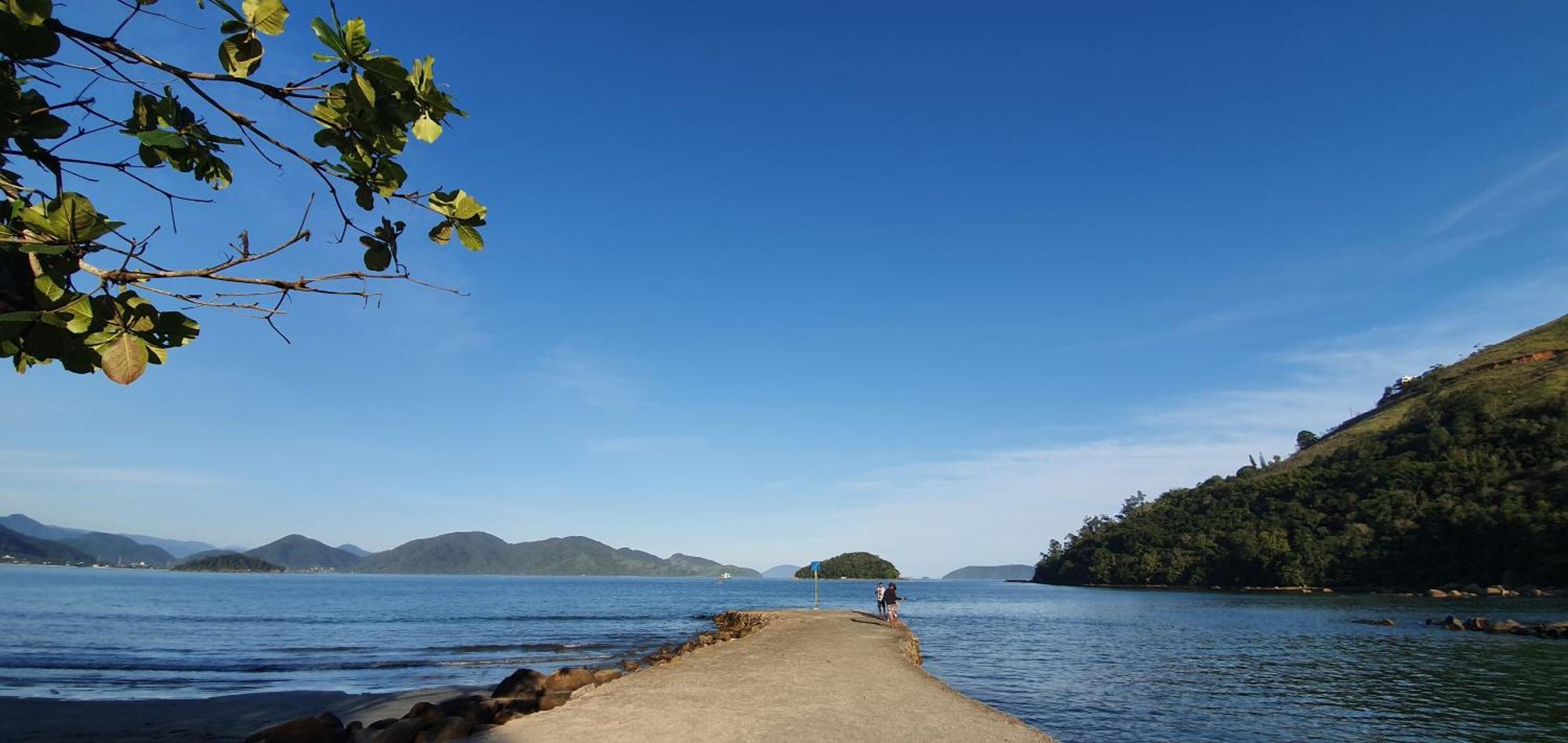 Chales Mar Virado Убатуба Экстерьер фото